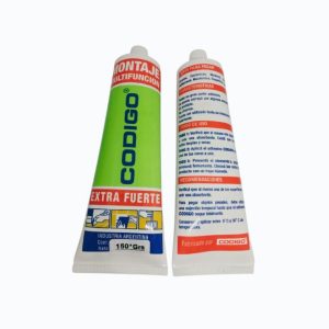 Adhesivo Montaje extra fuerte multifuncional Acrílico 150 grs y 450 grs